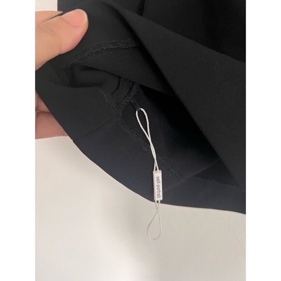 Self-Portrait Black Mini Dress - Picture 9 of 11